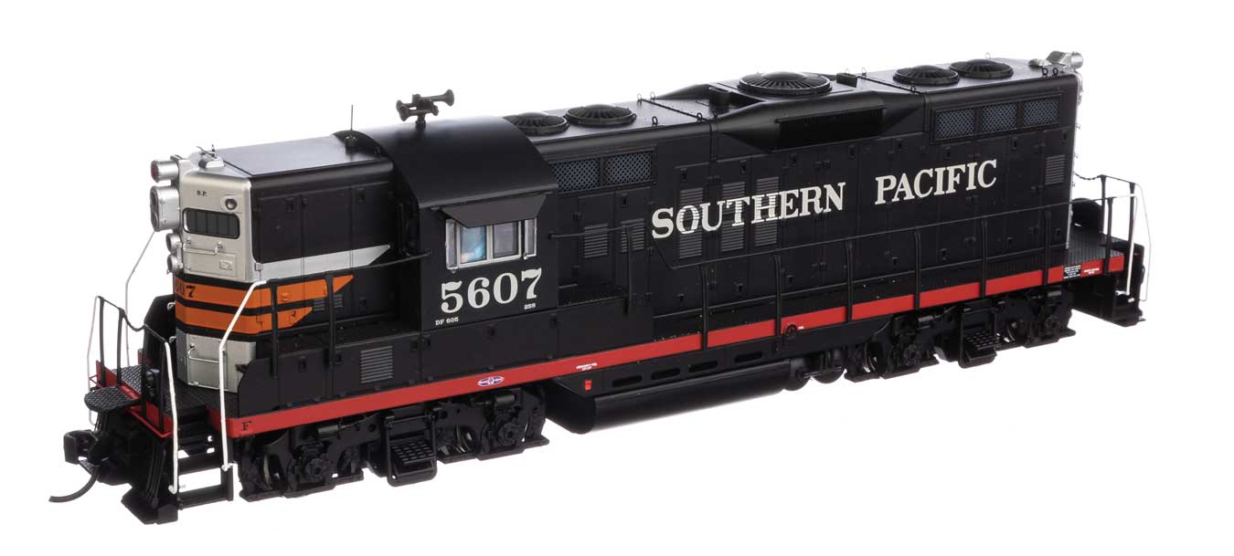 Walthers Proto 920-42721 HO Scale EMD GP9 Ph II Southern Pacific "Black Widow" SP 5607 DCC & LokSound