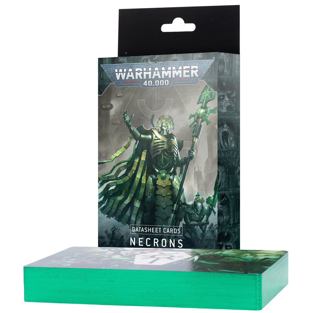 Warhammer 40,000 (49-03) Data Sheet Cards: Necrons — White Rose Hobbies