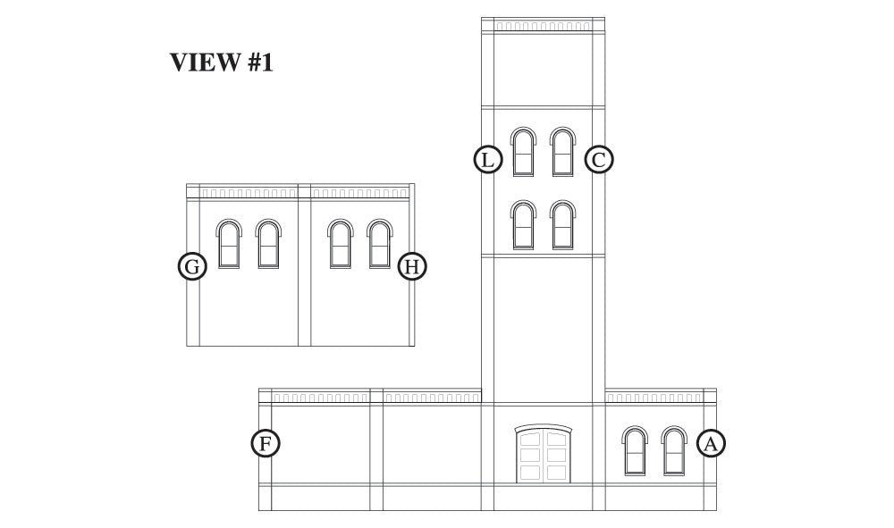 Woodland Scenics DPM 35500 HO Scale Tera Surplus Window Warehouse Kit