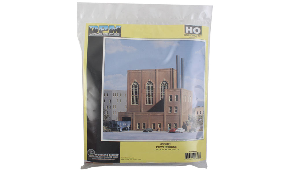 Woodland Scenics DPM 35600 HO Scale The Powerhouse Kit