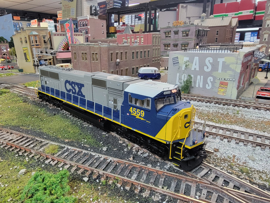 Athearn Genesis HO Scale EMD SD70MAC CSX 4559 - Custom Numbered