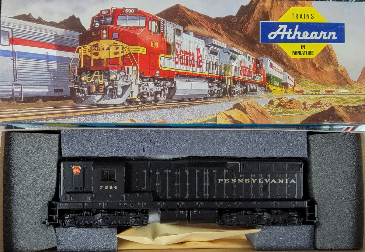 Athearn 3804 HO Scale EMD SD9 Diesel (Blue Box Kit) Pennsylvania PRR 7 ...