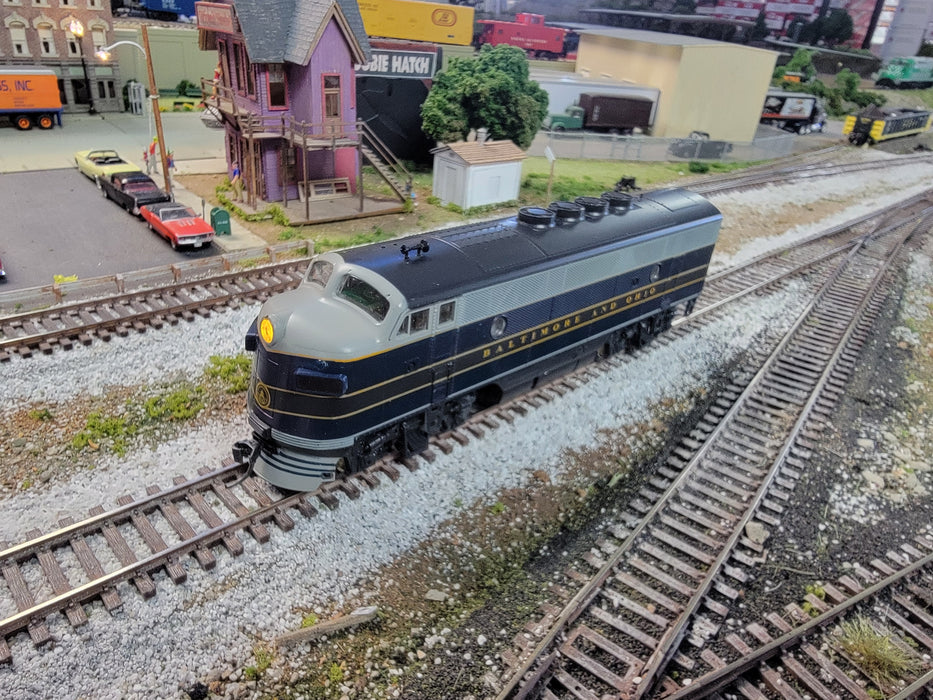 Stewart 691-8132 HO Scale EMD F3A Phase II Baltimore & Ohio B&O With D ...