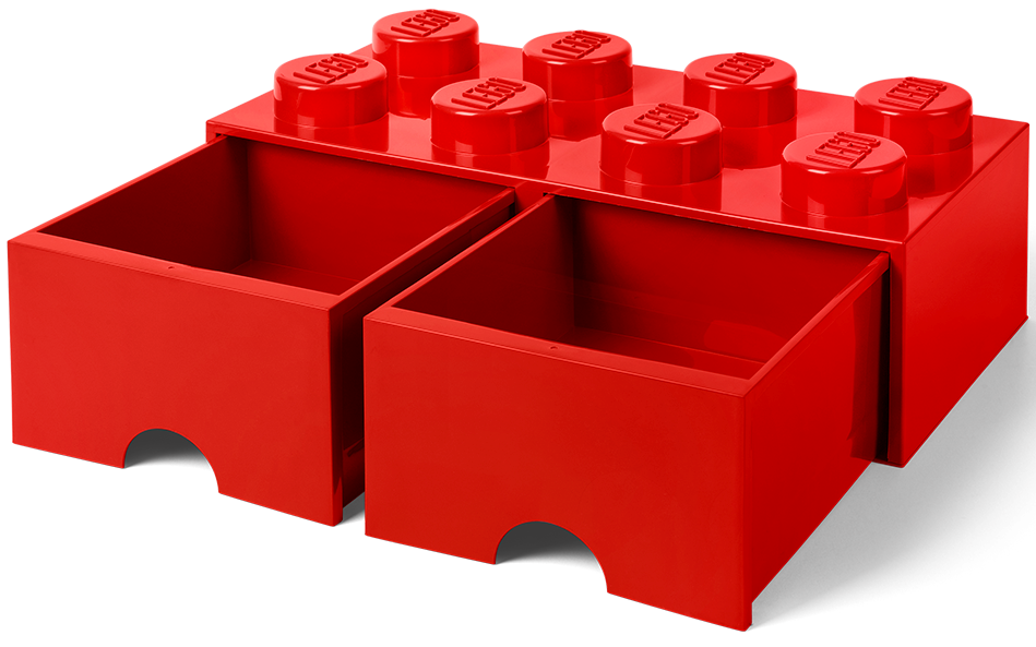 Room Copenhagen LEGO® Storage Brick Drawer 8 Knobs