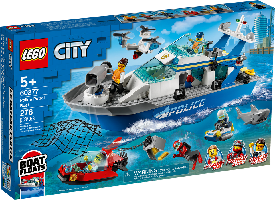 60277 LEGO® City Police Patrol Boat