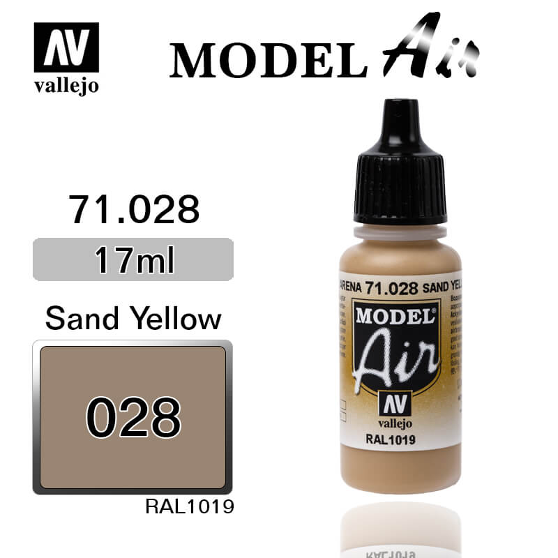 Vallejo: Game Air, Gold Yellow 17 ml.