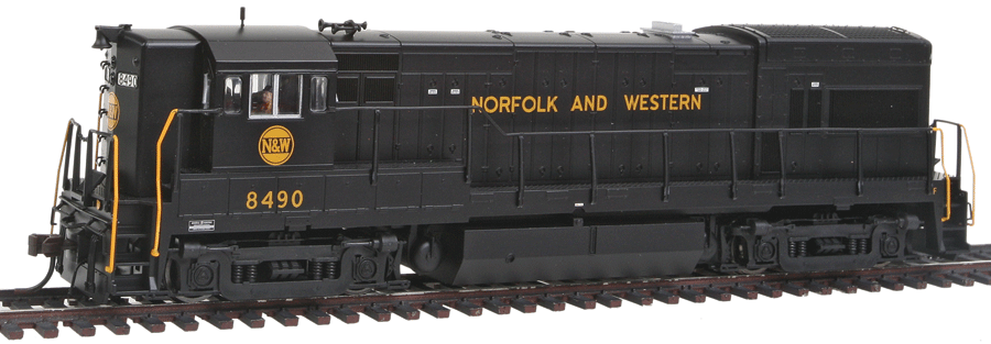 Atlas 10001167 HO Scale GE U30B High Nose Norfolk & Western NW 8500 - NOS