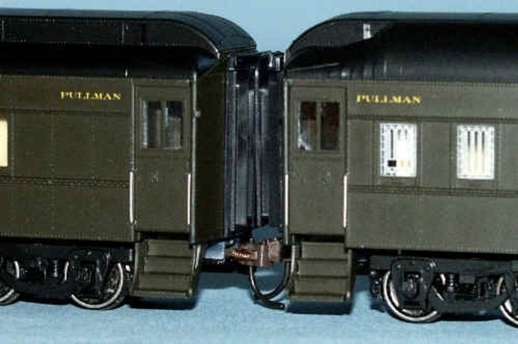 American Limited Models 9160 HO Scale Black Working Diaphragm Kits for Branchline Pullmans 1 Pair