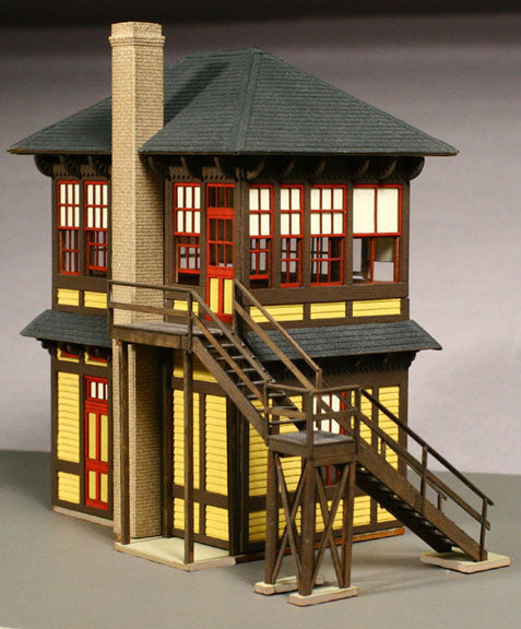 American Model Builders LaserKIT 185 HO Scale PRR MO Tower