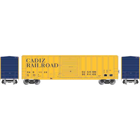 Athearn 25470 N Scale 50' FMC 5347 Boxcar Cadiz Railroad CAD 1126