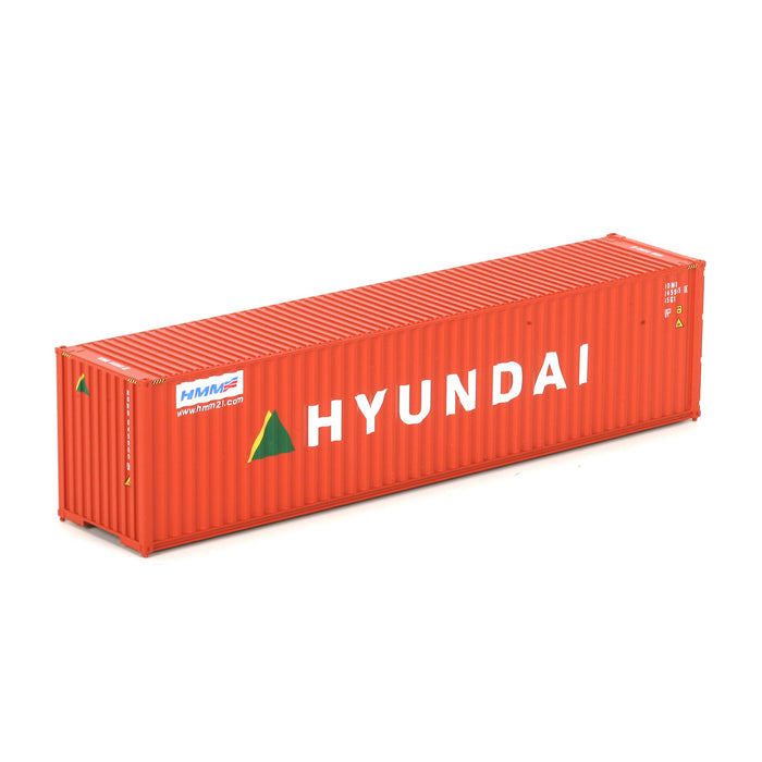 Athearn 28387 HO Scale 40' High Cube Container Hyundai HDMU 3 Pack