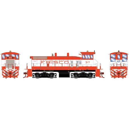 Athearn 29677 HO Scale EMD SW1500 Frisco 317