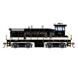 Athearn 29772 HO Scale EMD SW1500 Southern SOU 74L DCC & Sound