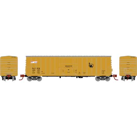 Athearn 3869 N Scale 50' NACC Boxcar Central of New Jersey NJDX 41025