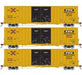 Athearn 75252 HO Scale 60' Gunderson High Cube Boxcar TTX TBOX 3 Pack