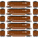 Athearn 81598 HO Scale BethGon Coalporter Conrail CR 5 Pack #1