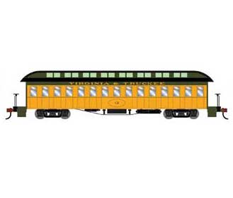 Athearn 84864 HO Scale Overland Passenger Car Coach Virginian & Truckee V&T 3