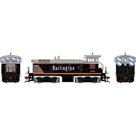 Athearn 86846 HO Scale EMD SW1000 Chicago Burlington & Quincy CB&Q 9320 DCC  Sound