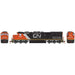 Athearn 86876 HO Scale EMD SD45T-2 Canadian National CN 406