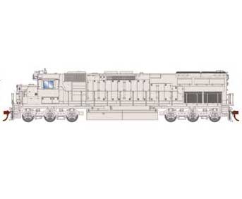 Athearn 86884 HO Scale EMD SD45T-2 Undecorated/SP