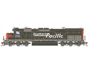 Athearn 86973 HO Scale EMD SD45T-2 SP 9343 Speed Lettering DCC & Sound