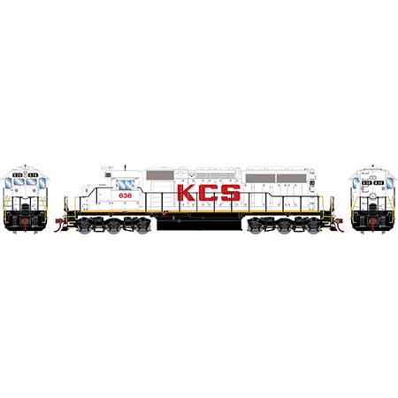 Athearn 87328 HO Scale RTR EMD SD40 Kansas City Southern KCS 636 DCC Sound