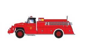 Athearn 92032 HO Scale Chicago Il Ford F-850 Fire Truck 