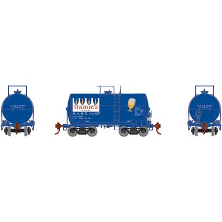 Athearn 97172 HO Scale NACC 8,000 Gallon Beer Can Tank Car Hamm's HAMX 32027