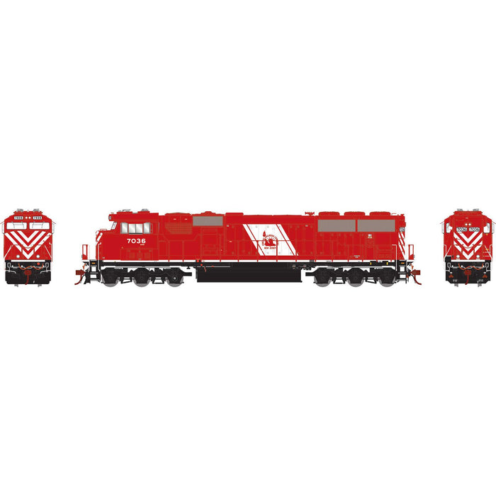 Athearn G65297 HO Scale SD60E Norfolk Southern "CNJ Heritage" NS 7036 DCC Sound