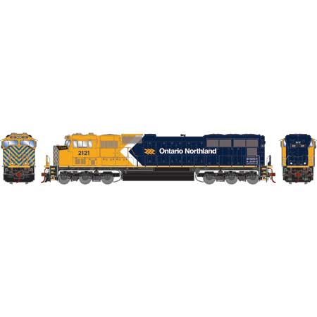 Athearn G71226 HO EMD SD70M "Flared" Ontario Northland ONT 2121 DCC & Sound