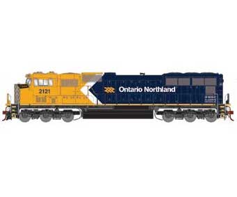 Athearn G71226 HO EMD SD70M "Flared" Ontario Northland ONT 2121 DCC & Sound