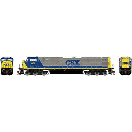 Athearn Genesis 2.0 G28186 HO Scale EMD SD80MAC CSX 801 YN2 DCC Sound