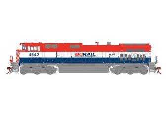 SAV4BIGMIKE 2024 ATHEARN BC RAIL C44-9W