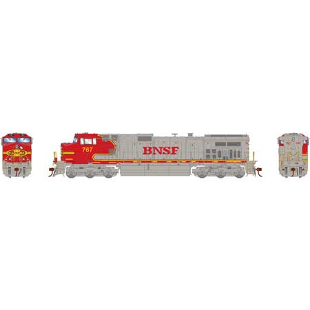 Athearn Genesis 2.0 G31529 HO Scale Dash 9-44CW BNSF 767