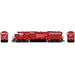 Athearn Genesis 2.0 G75543 HO Scale SD60M Tri-Clops Canadian Pacific CP 6262