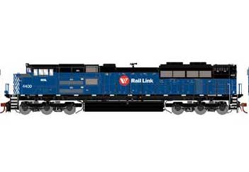 Athearn Genesis 2.0 G75813 HO Scale SD70ACe Montana Rail Link MRL 4400 DCC Sound