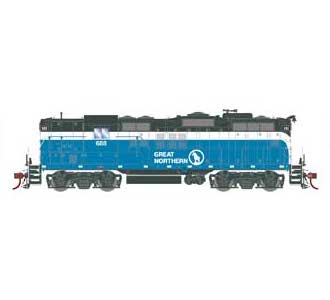 Athearn Genesis 82376 HO Scale EMD GP9 Great Northern GN 688 DCC and S ...