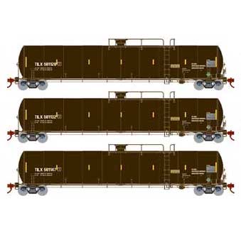 Athearn Genesis G25590 HO Scale 33,900 Gallon LPG Tank Car TILX 3 Pack #2