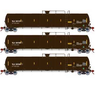 Athearn Genesis G25614 HO Scale 33,900 Gallon LPG Tank Car 3 Pack