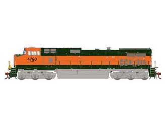 Athearn Genesis G31668 HO Scalle Dash 9-44CW BNSF 4790 DCC Sound