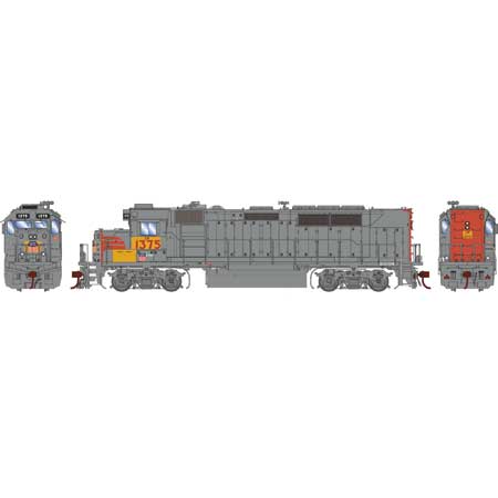 Athearn Genesis G64827 HO Scale GP40P-2 Ex-SP Union Pacific UP 1375