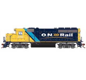 Athearn Genesis G64840 HO Scale GP40-2 Ontario Northland ONT 2202