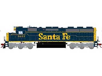 Athearn Genesis G65709 HO Scale EMD SD45-2 Santa Fe ATSF 5657