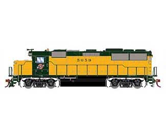 Athearn Genesis G65829 HO Scale EMD GP50 Chicago NorthWestern CNW 5059