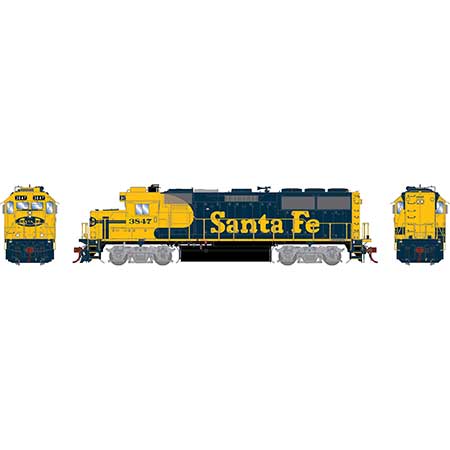 Athearn Genesis G65933 HO Scale EMD GP50 Santa Fe ATSF 3847 DCC Sound