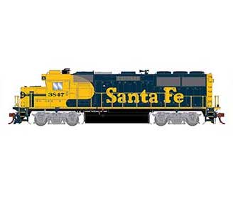 Athearn Genesis G65933 HO Scale EMD GP50 Santa Fe ATSF 3847 DCC Sound