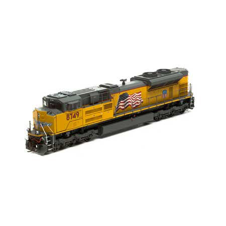 Athearn Genesis G68797 HO Scale EMD SD70ACe Union Pacific UP 8749 Weat ...