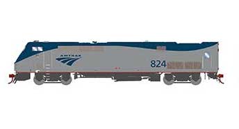 Athearn Genesis G82380 HO Scale P40DC Diesel Amtrak Phase V 824 DCC Sound