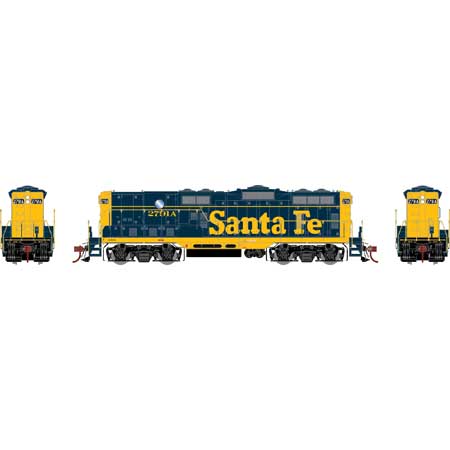 Athearn Genesis G82609 HO Scale EMD GP7B Santa Fe ATSF 2791A