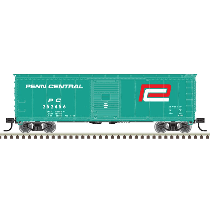 Atlas 20007081 HO Scale USRA 40' Steel Boxcar Penn Central "Red P" PC 252453